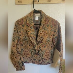 ColdWater CREEK, Cotton blend Jacket, Size Small